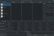 Screenshot of the network template generator tool